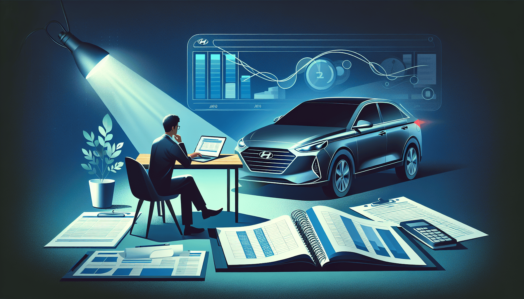 A visual representation of managing Hyundai car payments effectively.