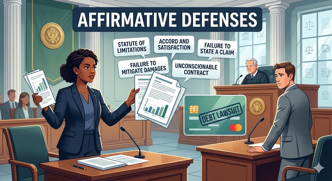 Affirmative Defenses in a Credit Card Debt Lawsuit