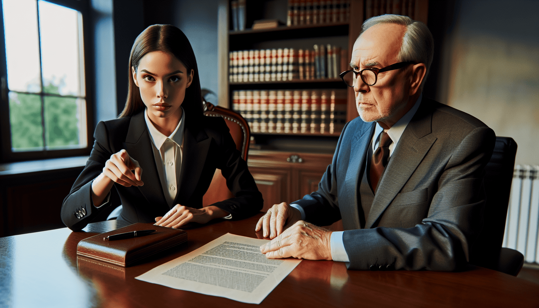 Negotiating settlement agreement with a lawyer